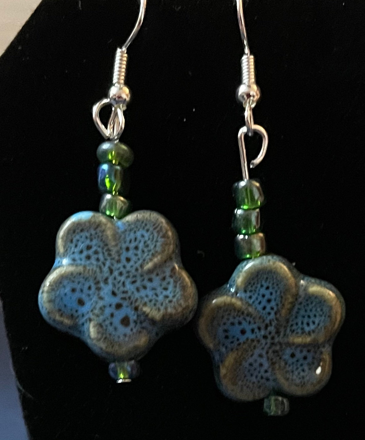 Hawaiian Flower Earrings