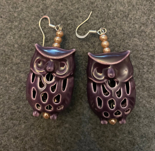 Large Ceramic Owls