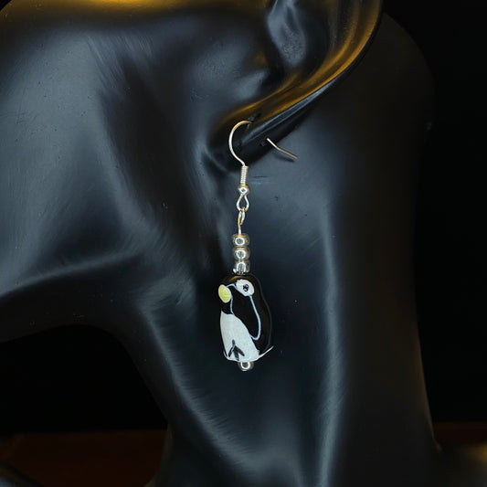 Penguin Earrings